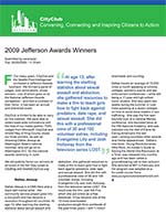 2009 Jefferson Awards Winners